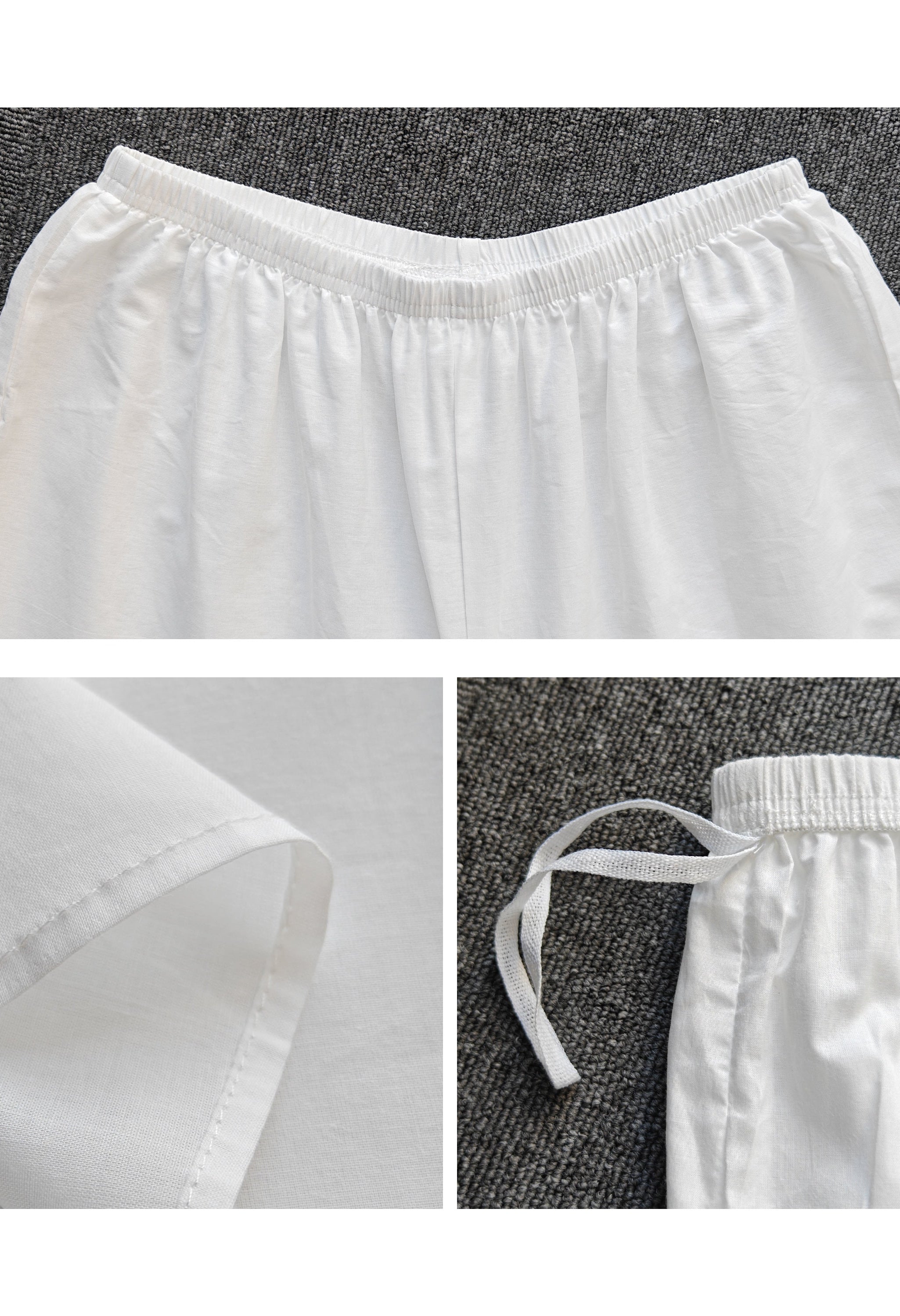 Women’s Bloomers Cotton Long Bloomers Plus Size Pantaloons Pettipants Victorian Underwear Lace Bloomer Pants Ivory Black Cream