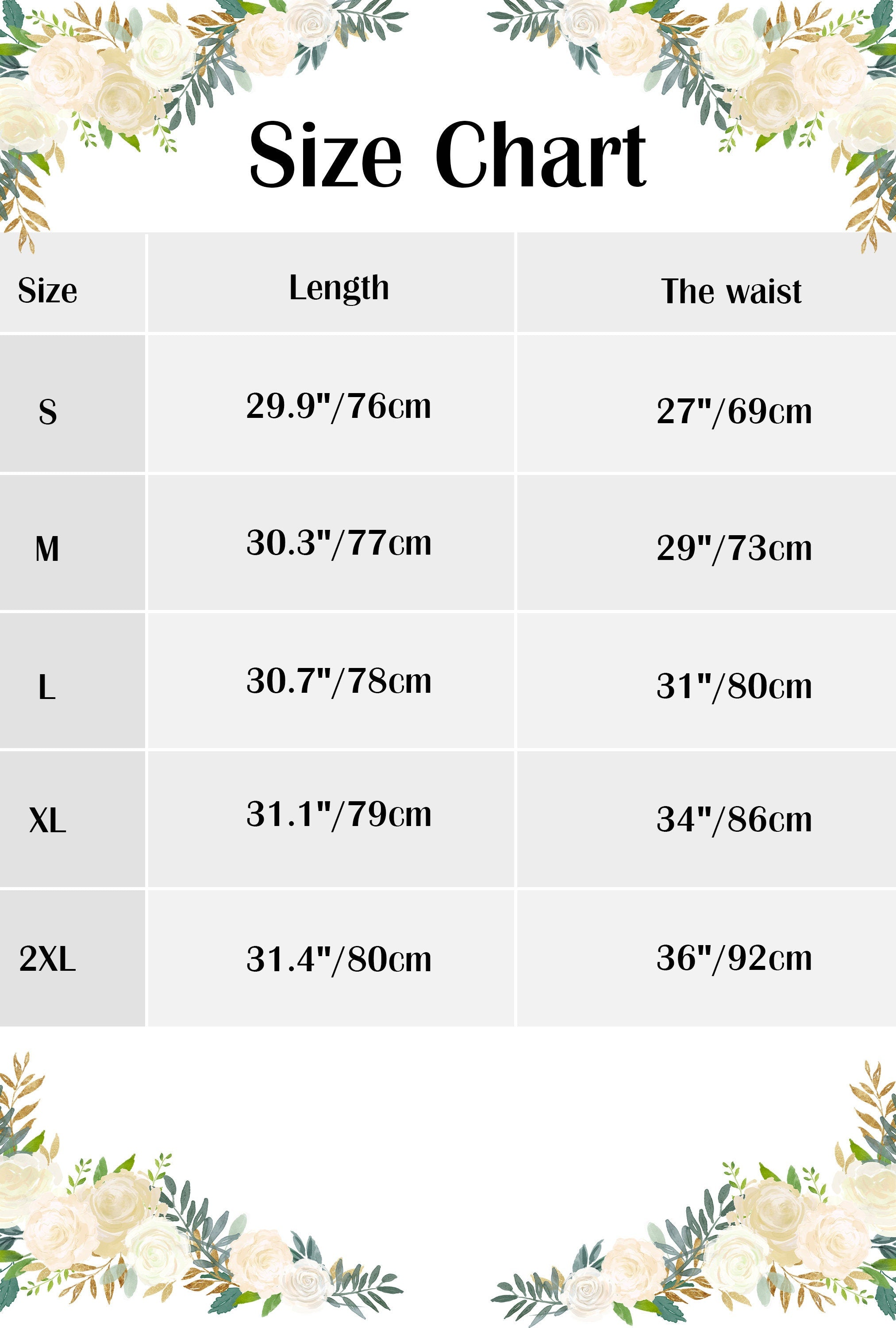 plaid wool skirt with pockets size chart