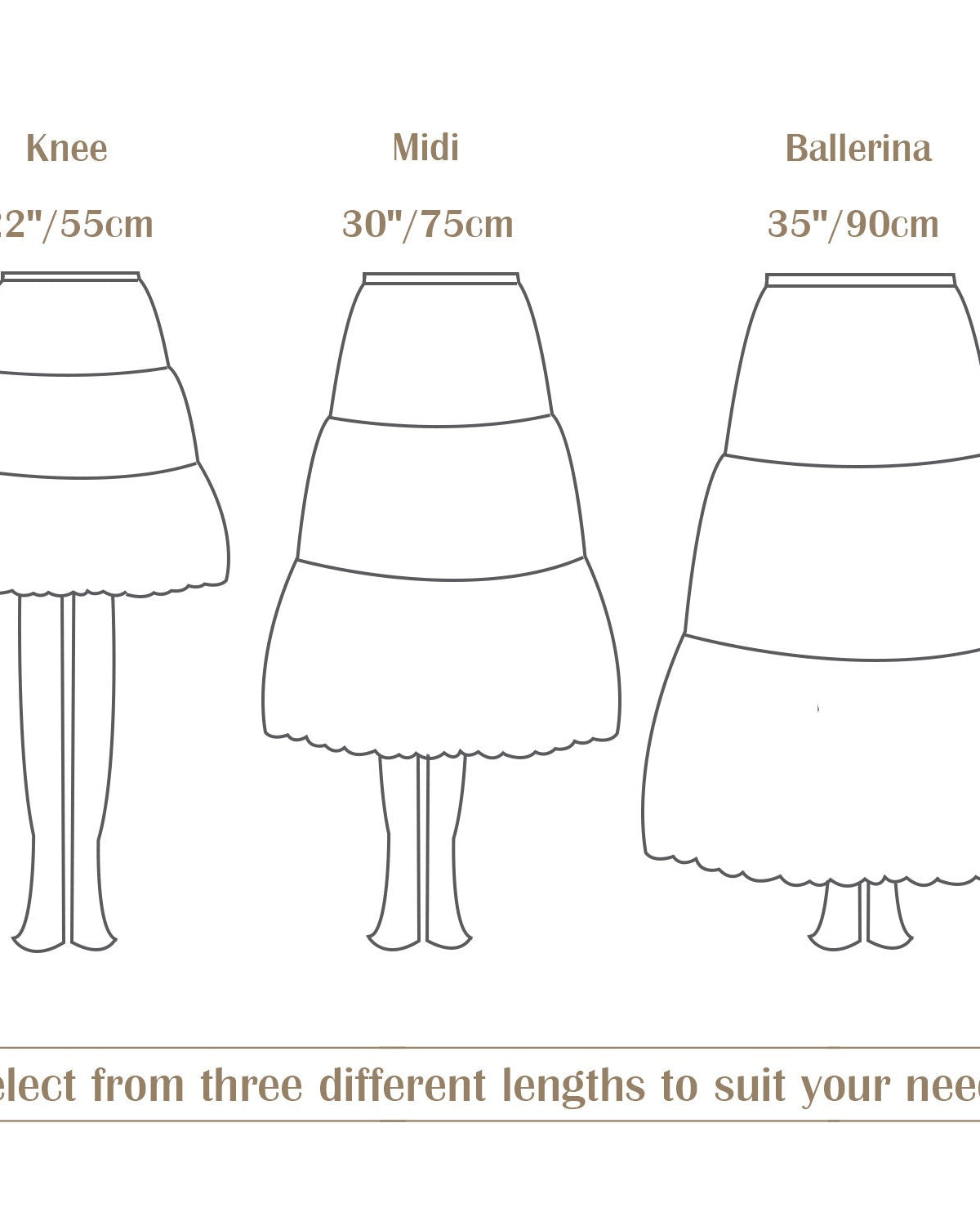 Petticoat Half Slip Cotton Woman Skirt Extender Crinoline Edged Lace A-line underskirt with Elastic waistband in three lengths Navy Blue