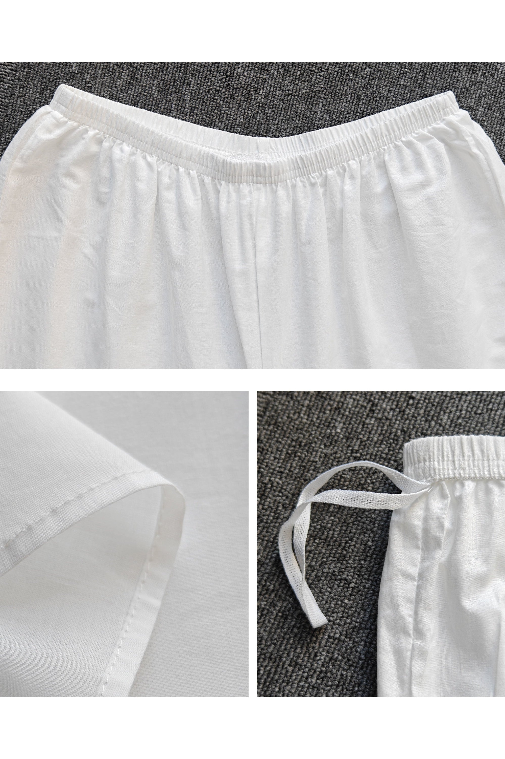 Women’s Bloomers Cotton Long Bloomers Plus Size Pantaloons Pettipants Victorian Underwear Lace Bloomer Pants Ivory Black Cream