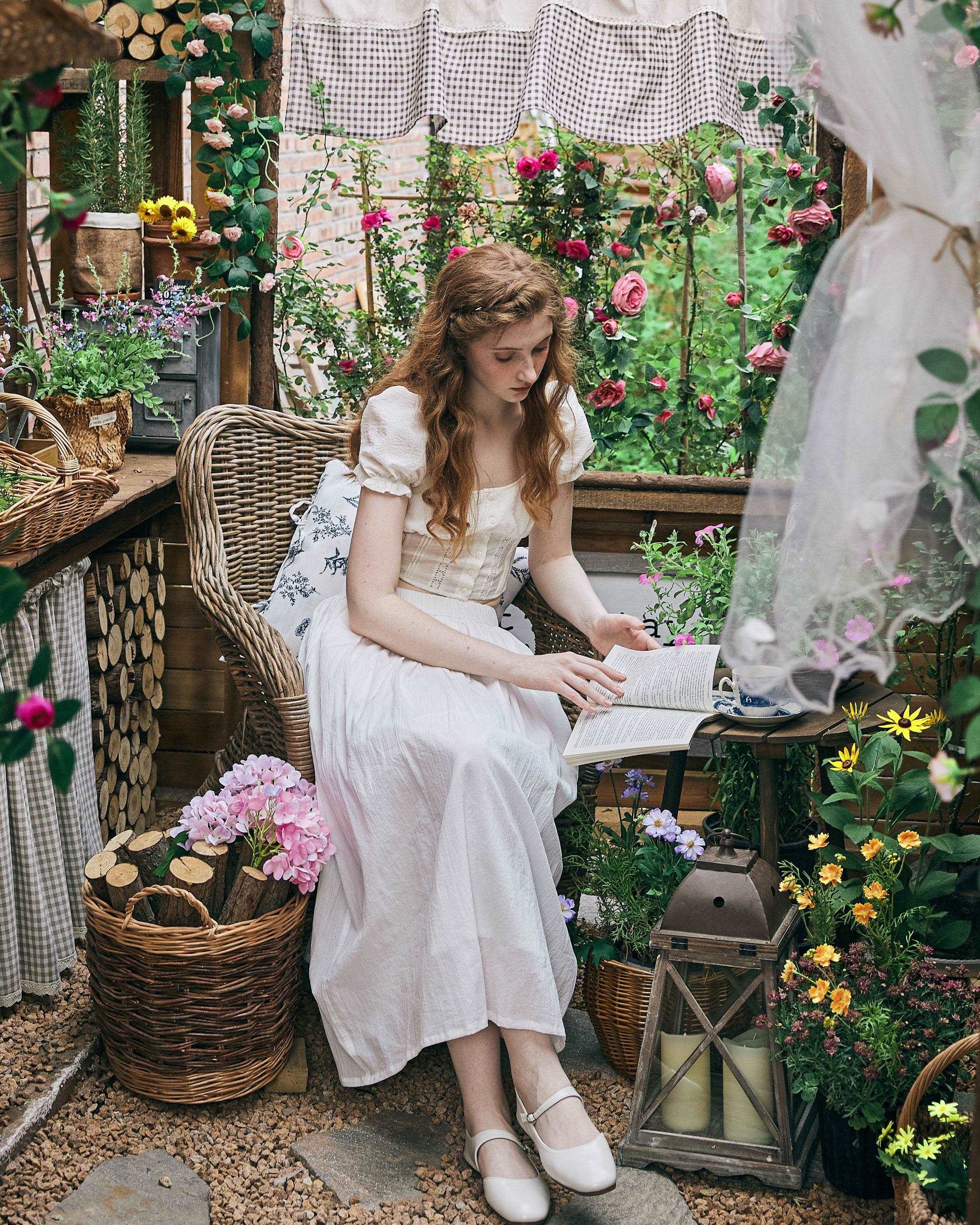 Cotton Skirt Long White Maxi Skirt Midi skirt with Pockets Beige or Cream Skirt With Lining Flexible Waistband