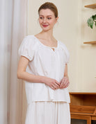 Victorian Renaissance Cotton Blouse